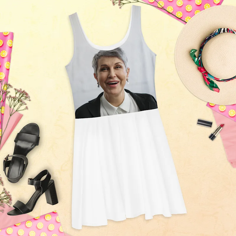 Dr Melanie Douchewater Skater Dress thumbnail 6