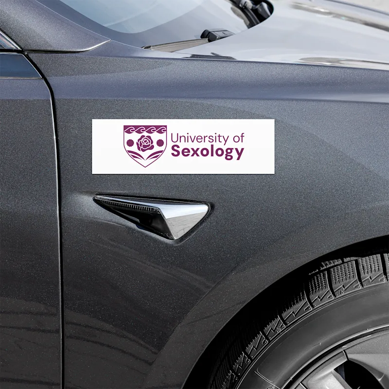 University of Sexology Car Magnet